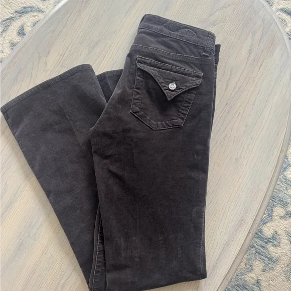 Kut from the Kloth Charcoal Cordoroy Pants - Picture 3 of 9